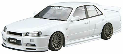 Aoshima 1/24 Scale Nissan URAS ER34 Skyline TYPE-R 2001 Plastic