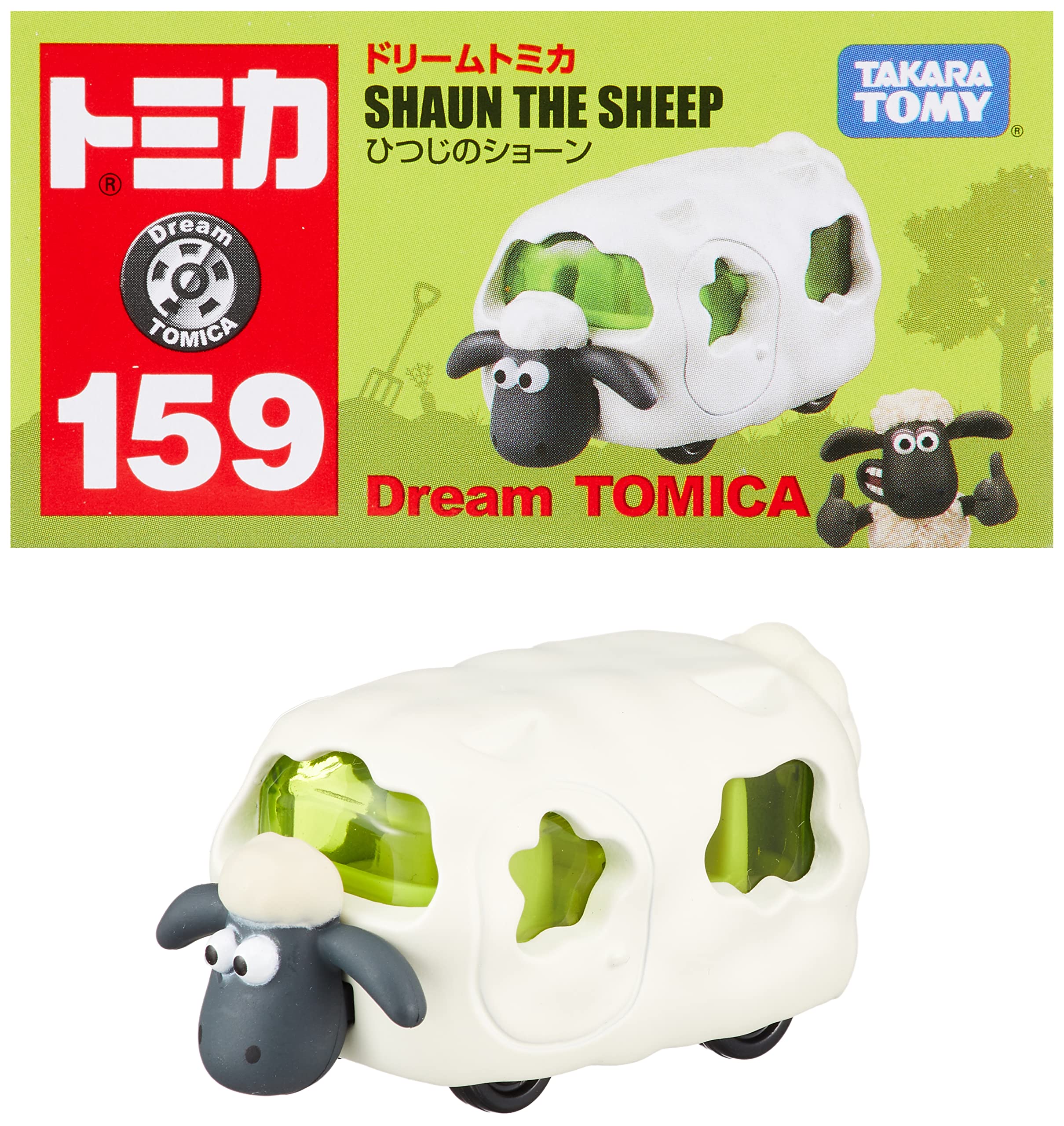 TAKARA TOMY Dream Tomica No.159 Shaun the Sheep (Box) Miniature