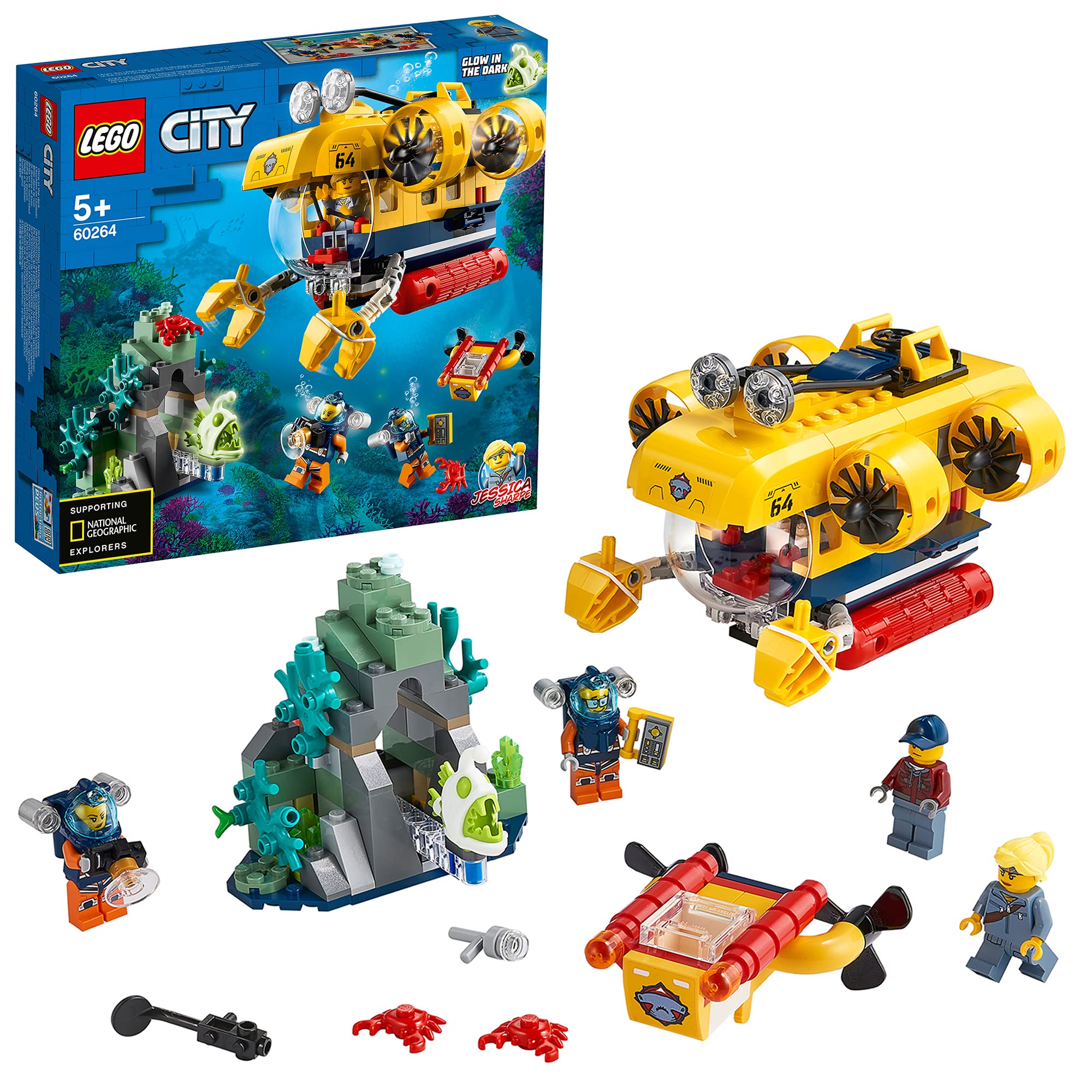 Lego City Sea Expedition Deep seabed/underwater exploration