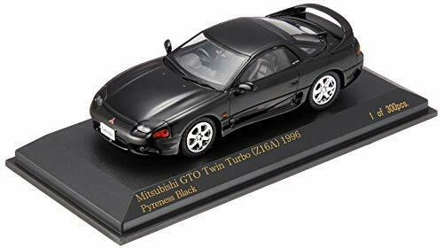 CARNEL 1/43 Mitsubishi GTO Twin Turbo Z16A 1996 Black Miyazawa