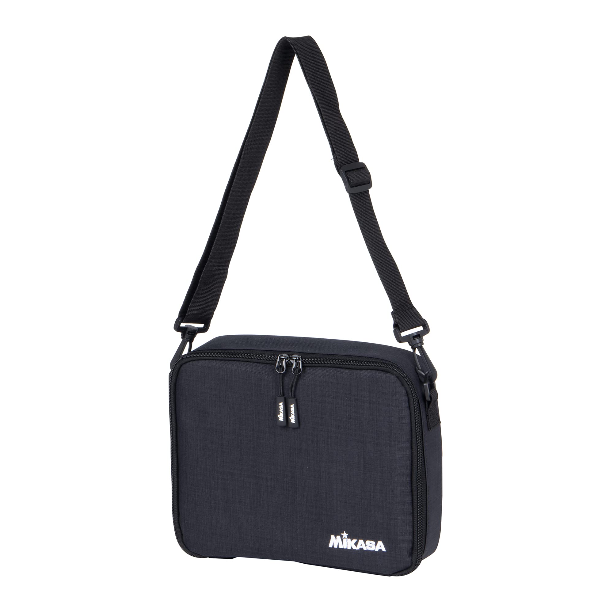 MIKASA FIVB embroidered volleyball referee case black polyester AC