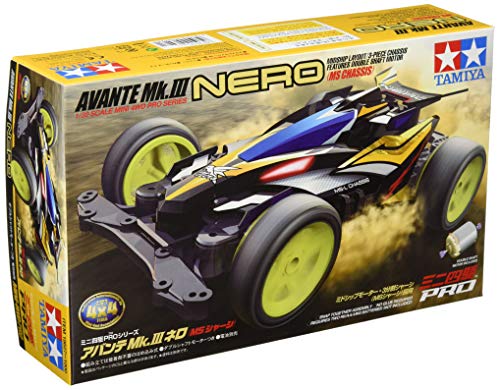 Tamiya Mini 4WD PRO Series No.27 Avante Mk.3 Nero MS Chassis NEW