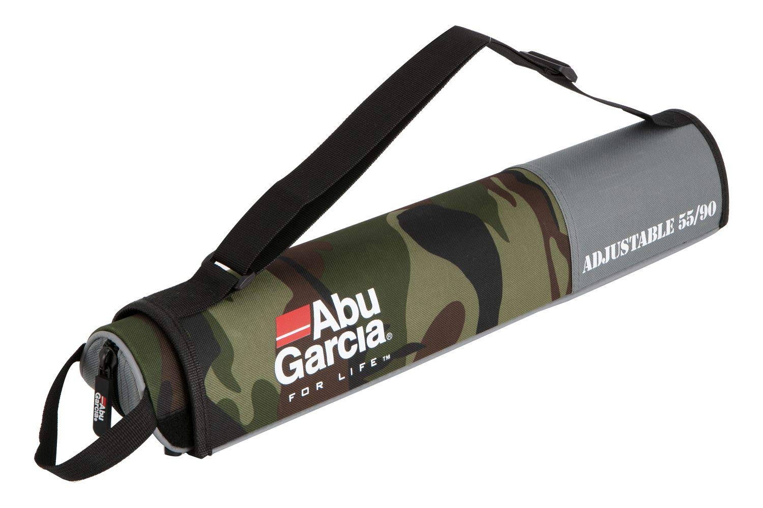 camo fishing pole case Abu Garcia Semi-Hard Fishing Pack Rod Case Woodland camouflage 1523828 600g  NEW