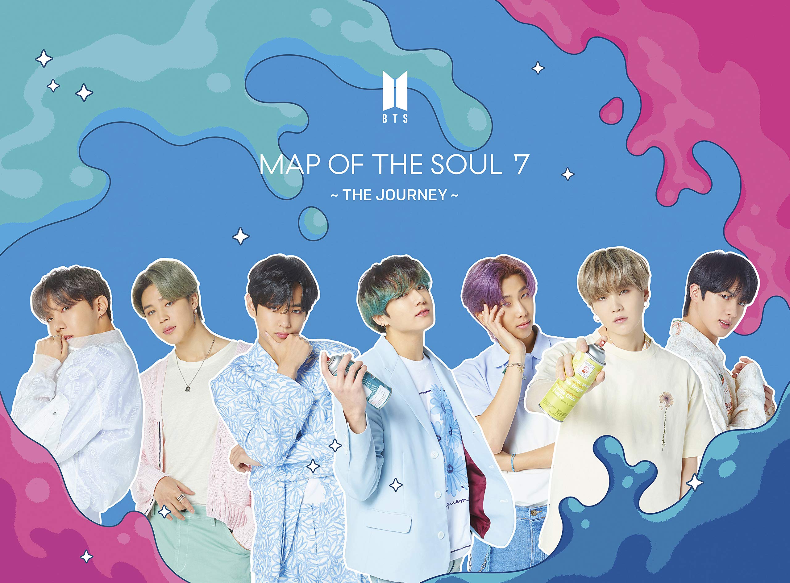 BTS MAP OF THE SOUL 7 THE JOURNEY First Limited Edition Type B CD+