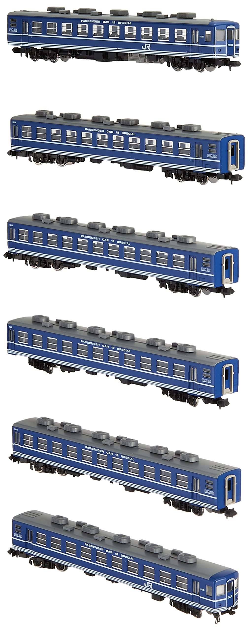 Tomix N gauge 98727 Series 12 Passenger Spur Oyama Set 6-Car Model