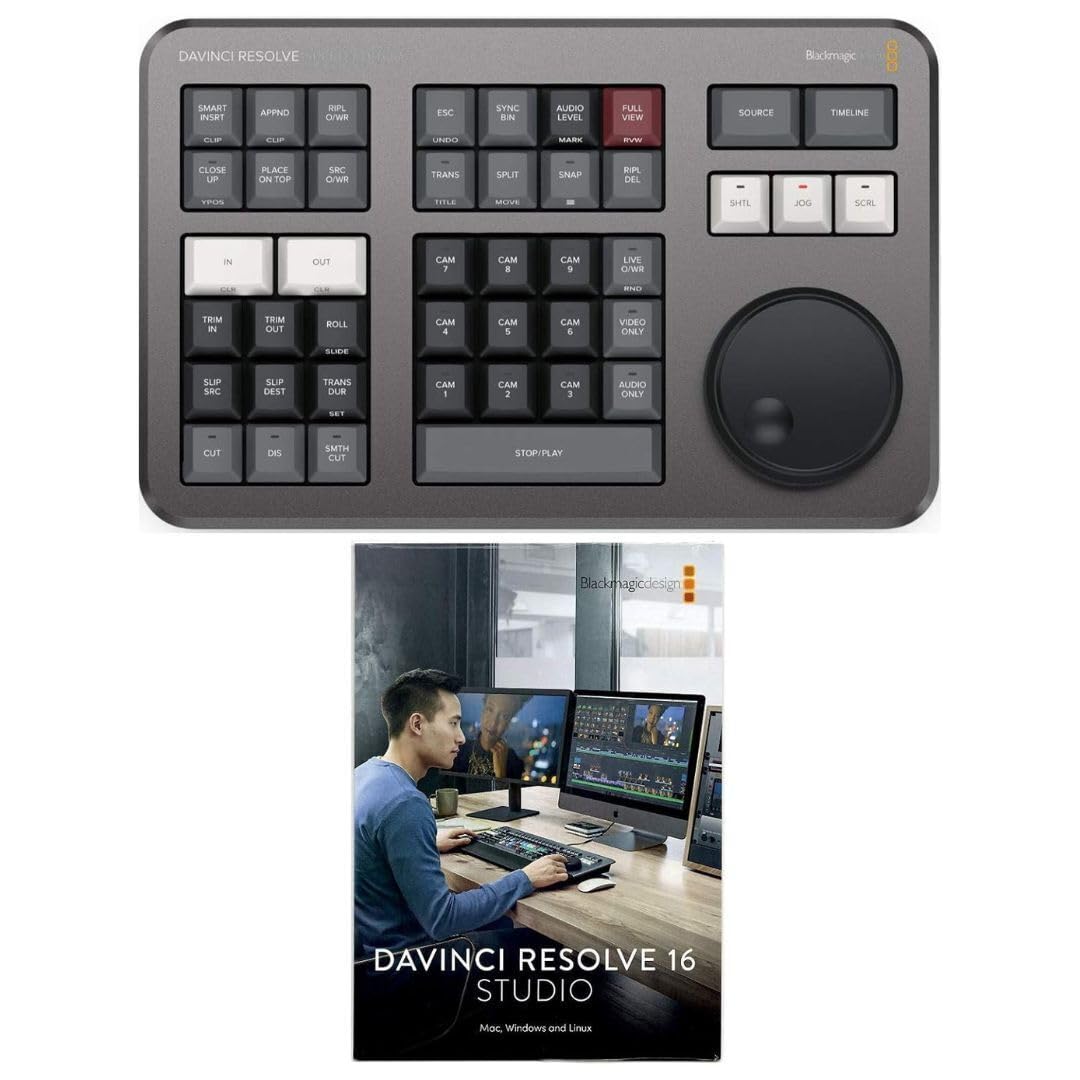 Blackmagic Davinci Resolve Speed Editor Keyboard w/Davinci Resolve