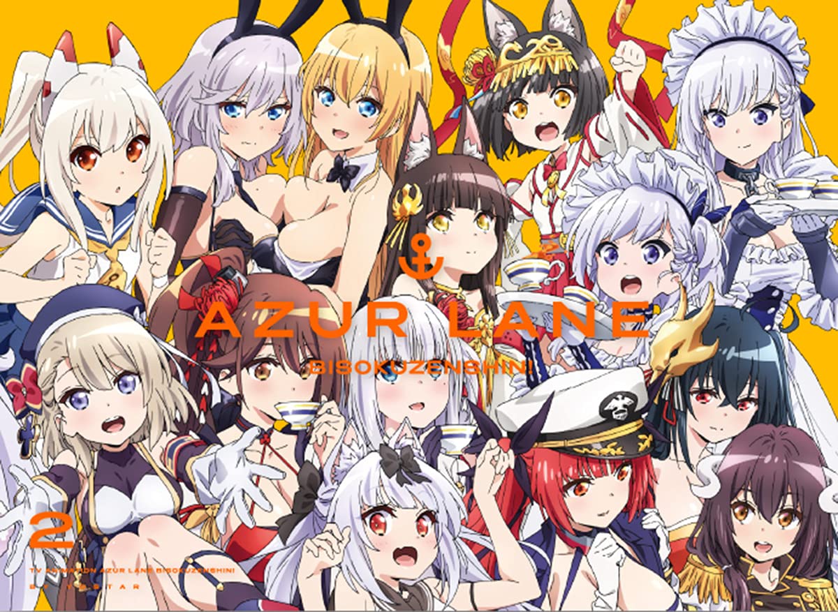 AZUR LANE BISOKUZENSHIN AzurLane Slow Ahead Vol.2 Blu-ray+