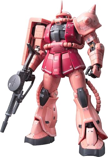BANDAI SPIRITS RG Gundam 1/144 MS-06S Char's ZAKU II Colored Kit