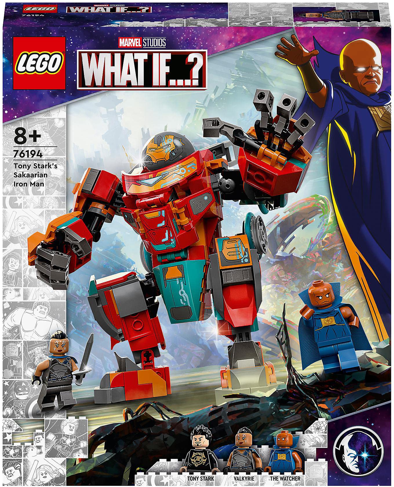 LEGO Super Heroes Tony Stark's Sakaarian Iron Man 76194 ABS Block