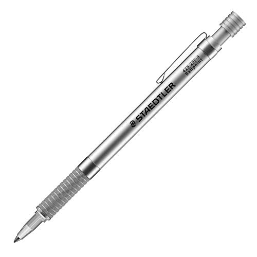 【旧型】STAEDTLER 925 25 F9 ボールペン 425 希望価格制 Staedtler Ballpoint Pen Oil-based Silver Series 0.8mm 1 pc 425 25F