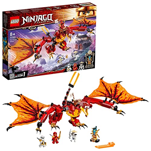 Lego Ninjago Fire Dragon Attack 71753 563piece NEW from Japan | eBay