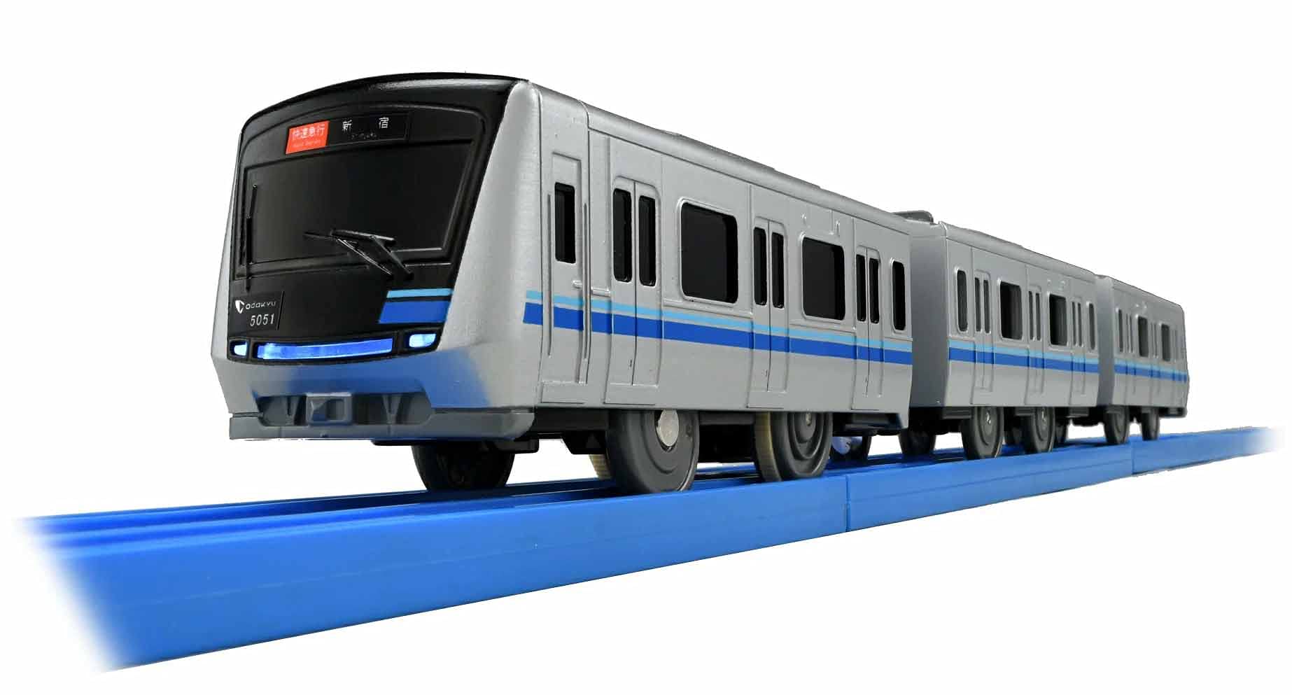 Takara Tomy Odakyu commuter vehicle type 5000 with original
