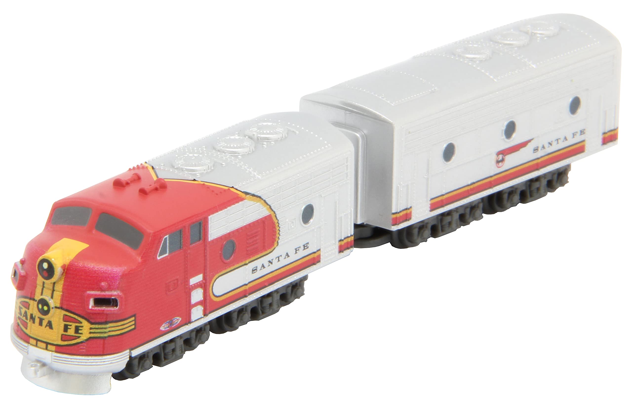 Rokuhan Z gauge ST012-1 Z Shorty EMD F7 ATSF Diesel Locomotive