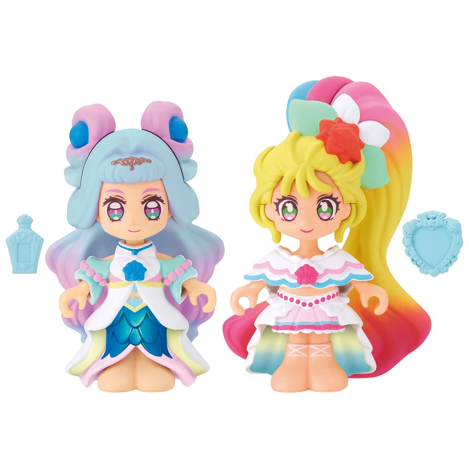 世界限定50セット超レア！WISH PROMO BOX SET THE CURE BANDAI Tropical Rouge! PreCure Precode Doll Excellent Tropical