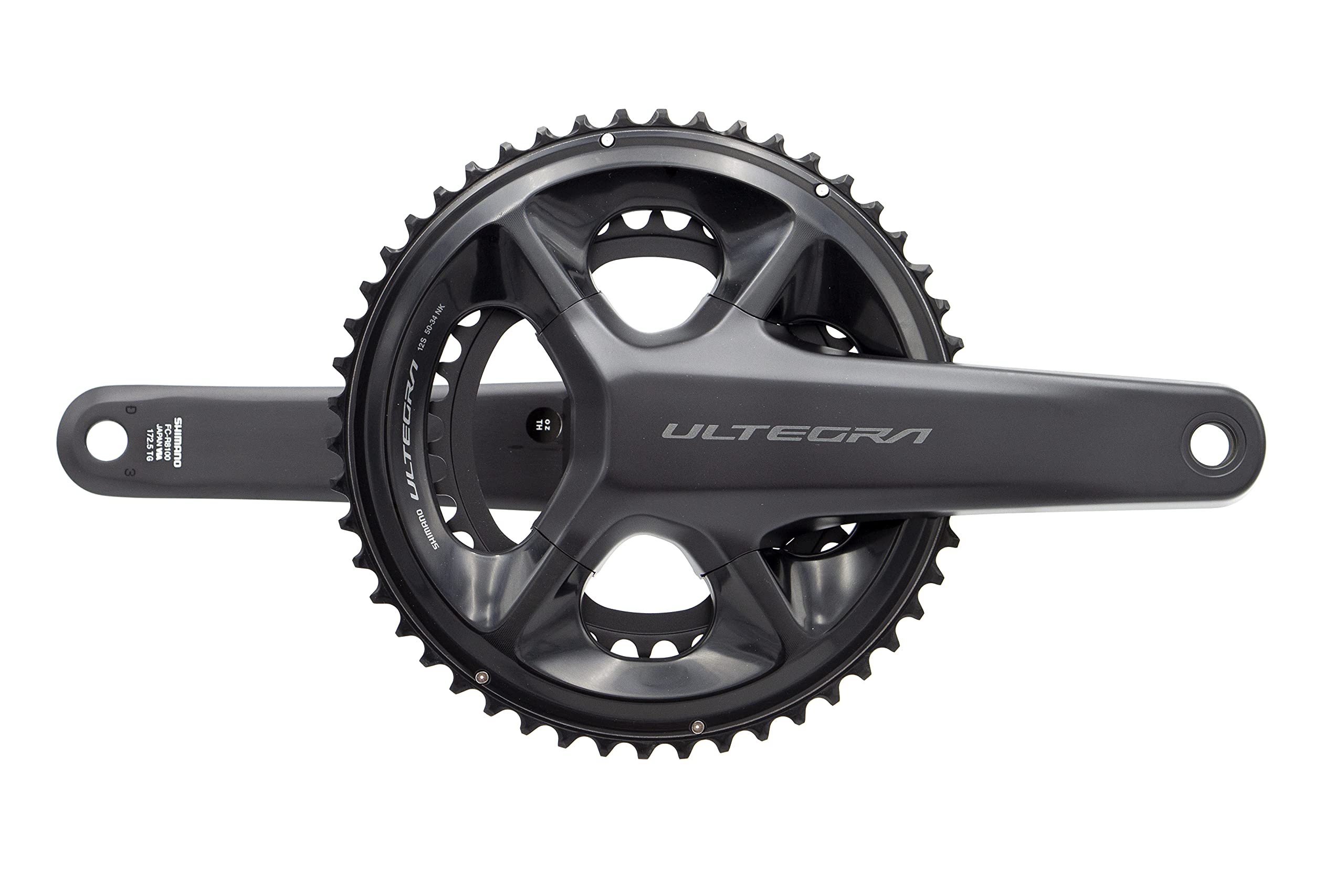 Shimano Ultegra Crank 2-speed FC-R8100 50x34 Teeth 170mm Shimano Ultegra Crank 2-speed FC-R8100 50x34 Teeth 170mm