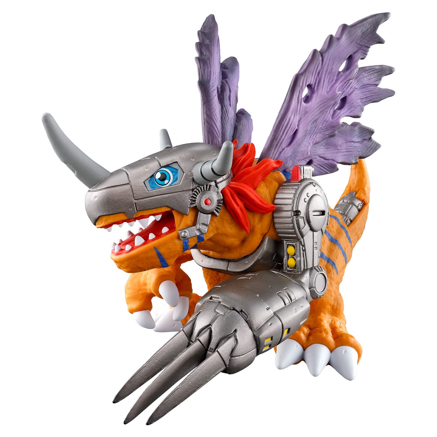 ダイナゼノン メタルグレイモン フィギュア BANDAI Digimon Adventure Dynamotion MetalGreymon PVC 170mm