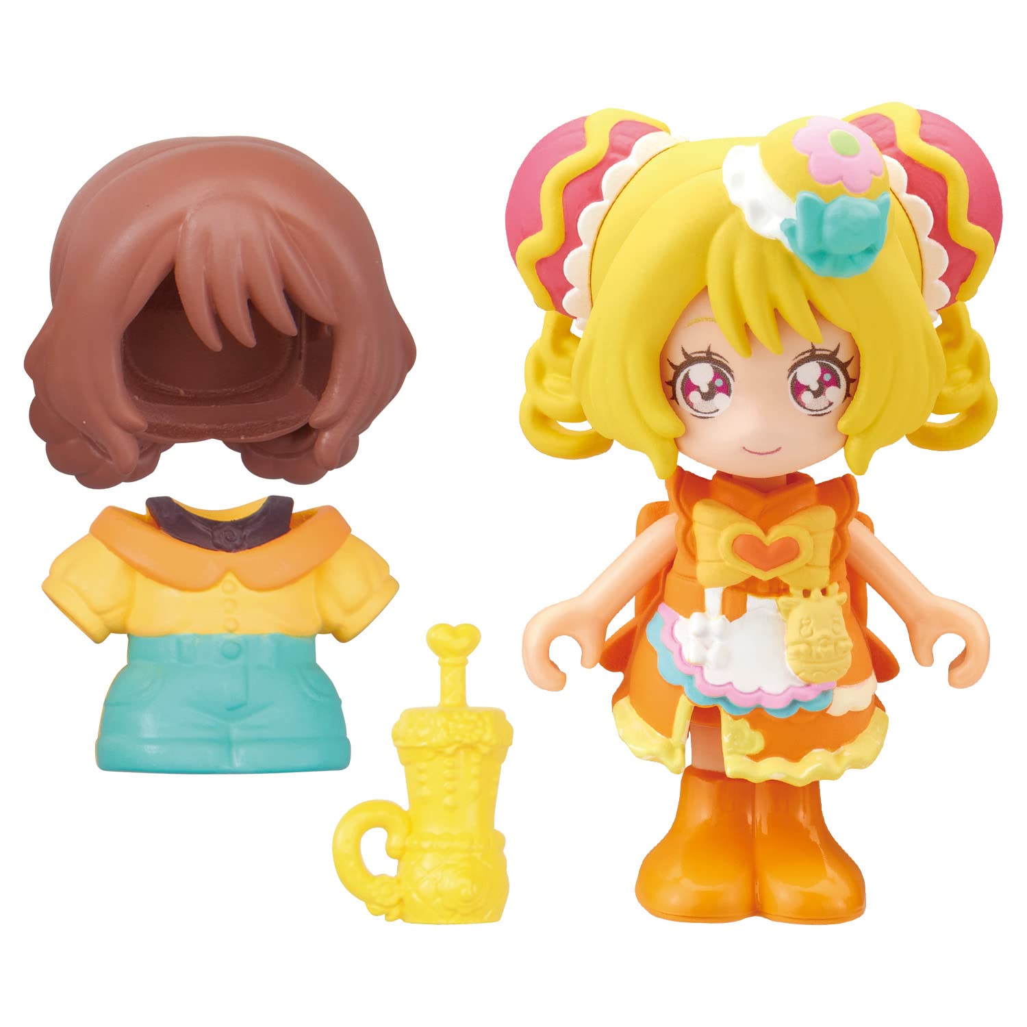 Bandai Delicious Party Precure Pricoord Doll Cure YamYam Miniature