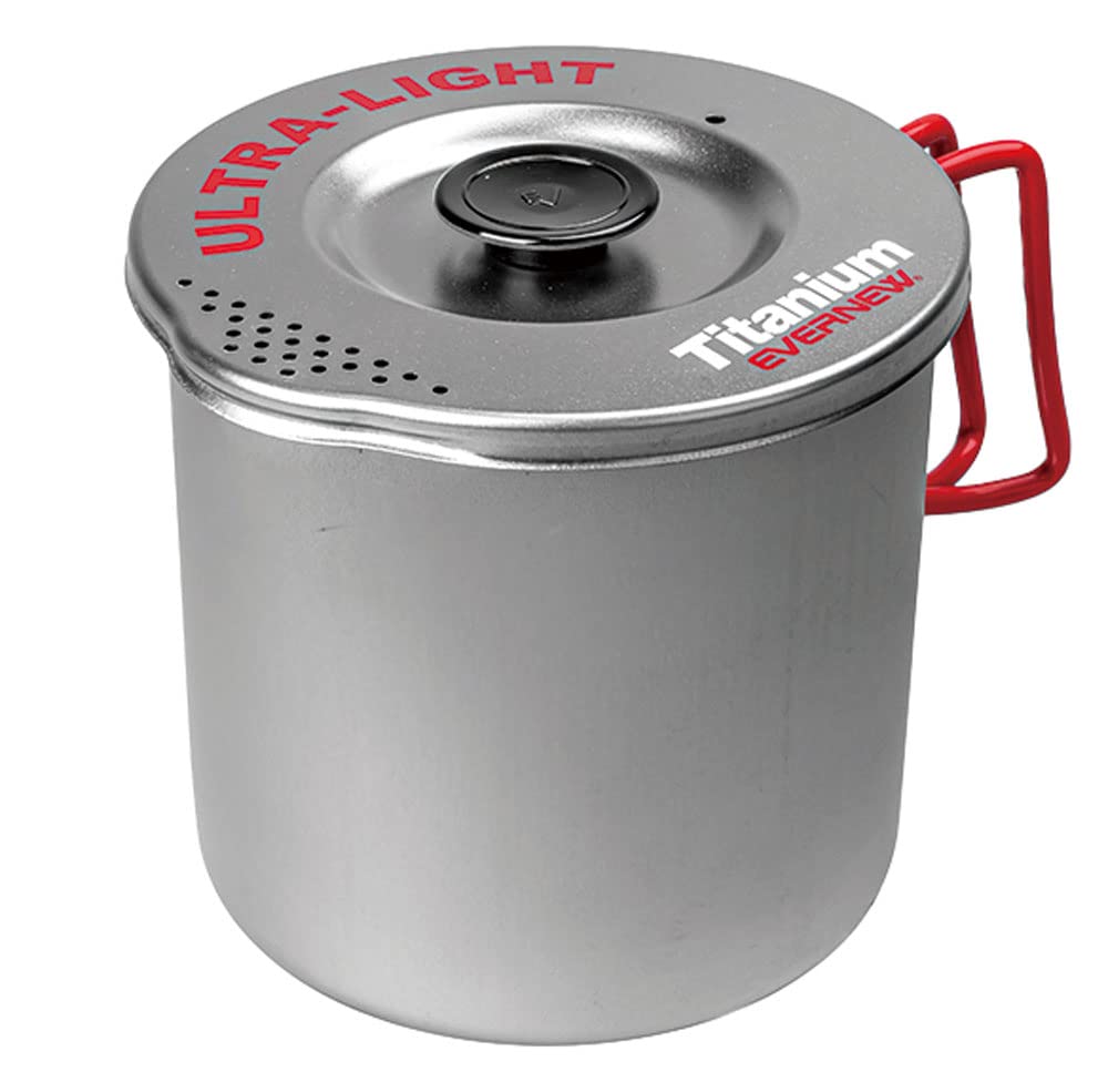 エバニュー Ti パスタポット 1000ECA548] EVERNEW Ti Pasta pot 1000 ECA548 Titanium 1000ml Camping Silicon