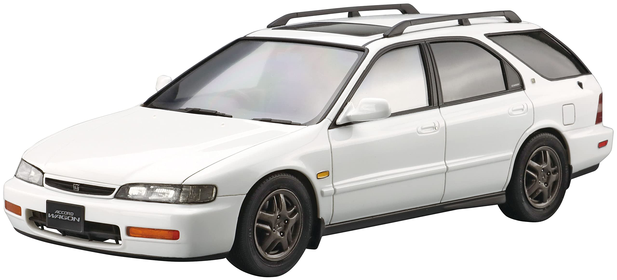 accord wagon チョロQ AOSHIMA 1/24 The Model Car No.76 Honda CF2 ACCORD WAGON SiR 1996