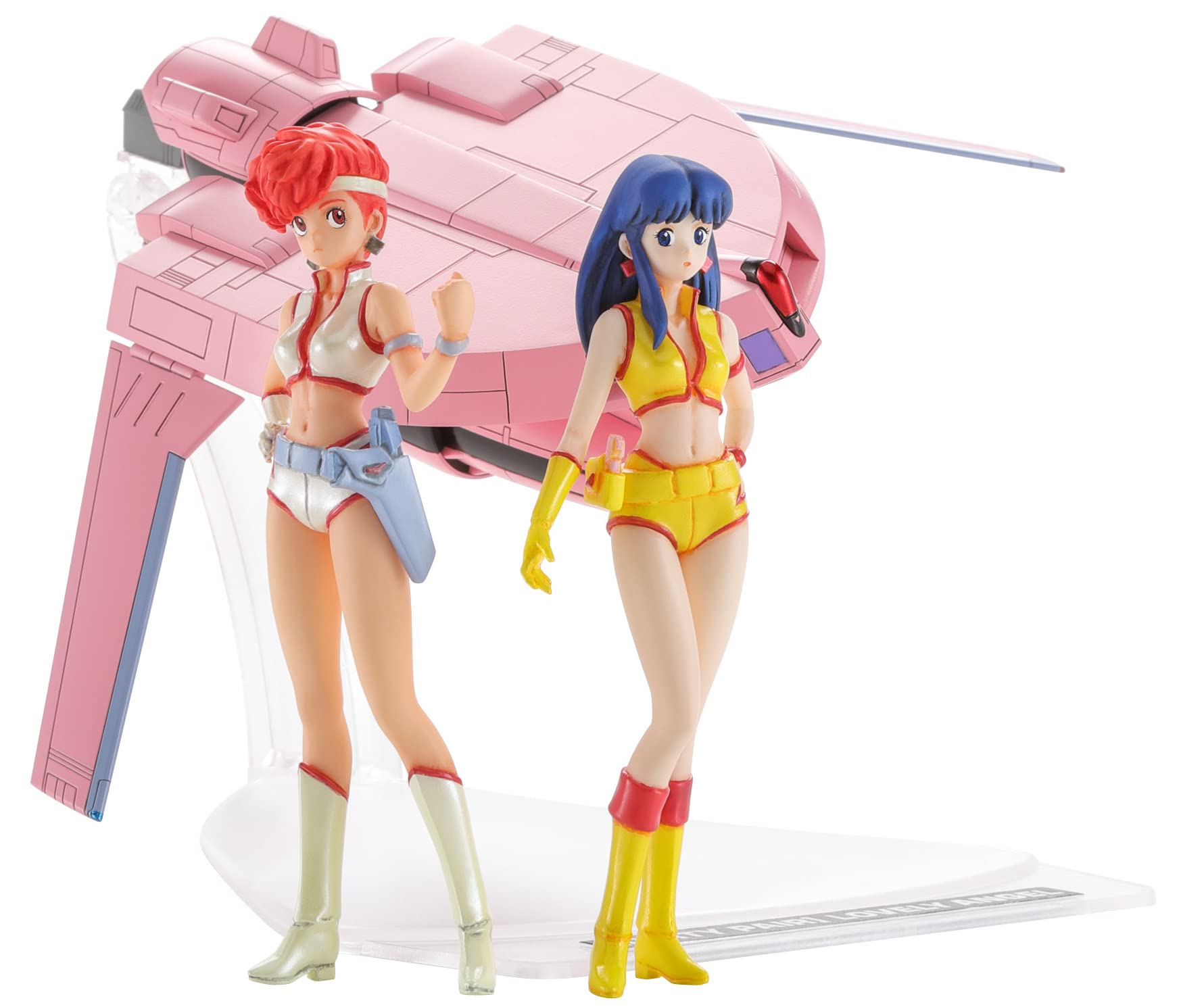 Fukaya Dirty Pair YURI KEI フィギュア二種セット Hasegawa CREATOR WORKS DIRTY PAIR 1/20 KEI & YURI 1/300 LOVELY
