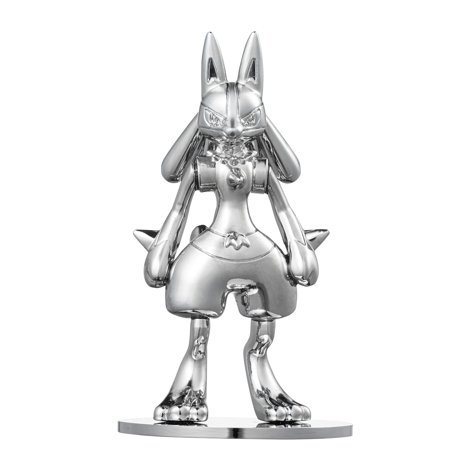ポケモン メタルコレクション プラスル マイナン メタルフィギュア Pokemon Center Original Metal Figure COOLxMETAL Lucario 10.6x6.2x8