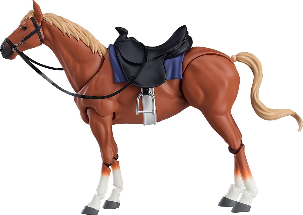 figma 490d Horse Ver.2 (Light Chestnut) Painted plastic non-scale