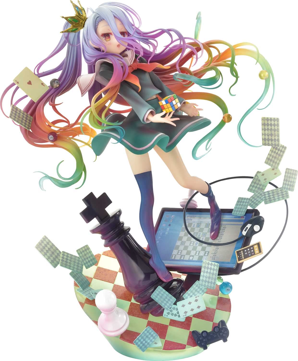 PRISMA WING SHIRO フィギュア NO GAME NO LIFE Prime 1 Studio Prisma Wing No Game No Life Shiro 1/7 scale Figure