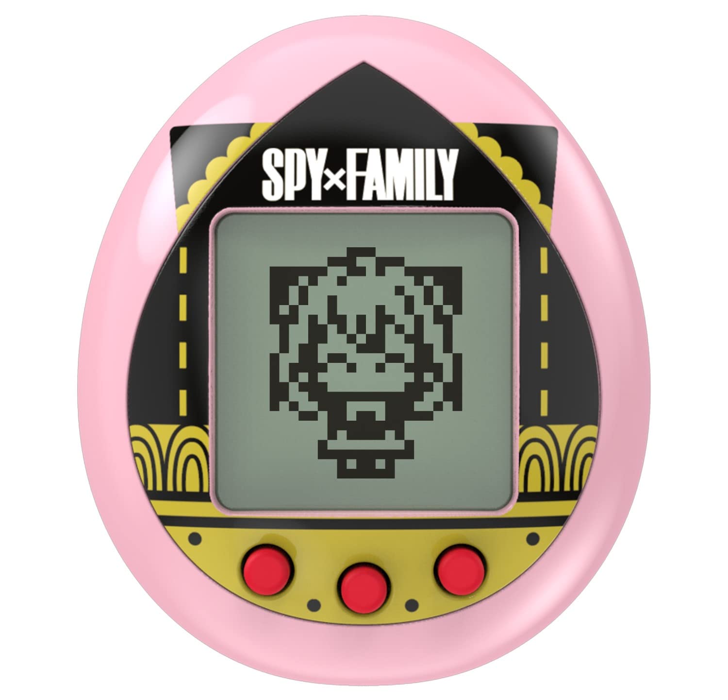 SPY x FAMILY TAMAGOTCHI Anya-chi Pink 50x40x30mm BANDAI Battery