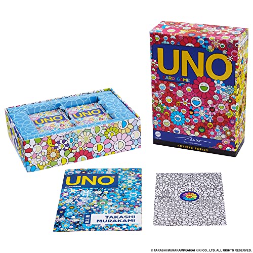 Mattel Game UNO Artist TAKASHI MURAKAMI for 7 years old+ HJR22