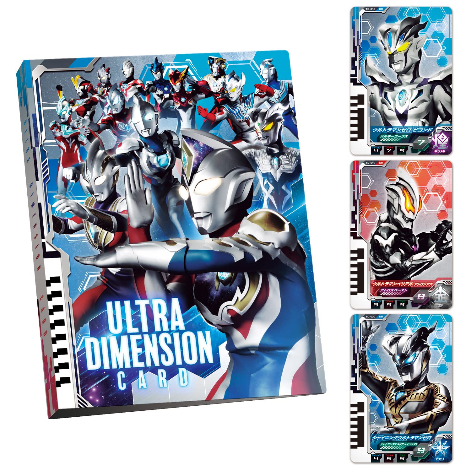 Bandai Ultraman Decker Ultra Dimension Card Series Official Binder