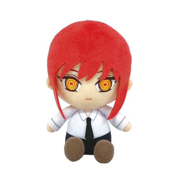 Chainsaw man Plush チェンソーマン　マキマさん　ぬいぐるみ Bandai Chainsaw Man Makima Chibi Plush Doll 140mm Polyester 2781