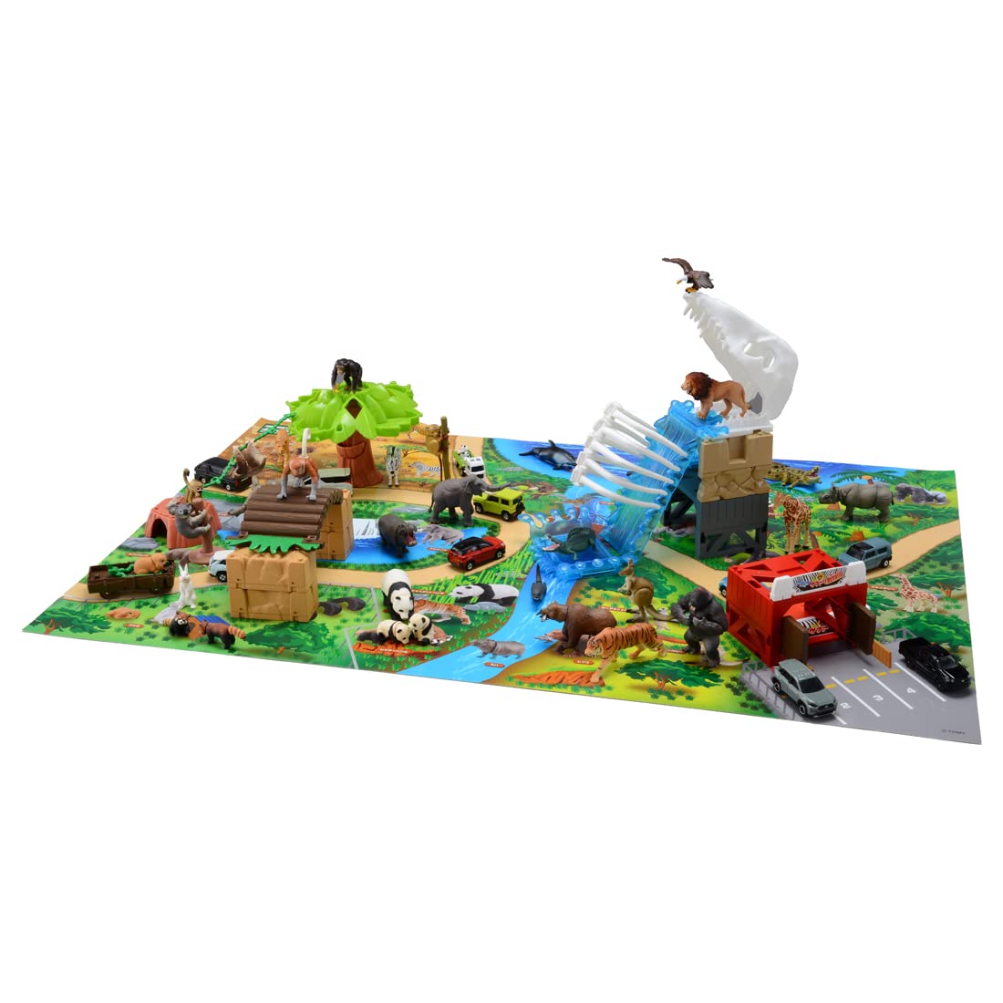 TAKARA TOMY Ania Freely Recombine! Safari Zoo Special Tomica