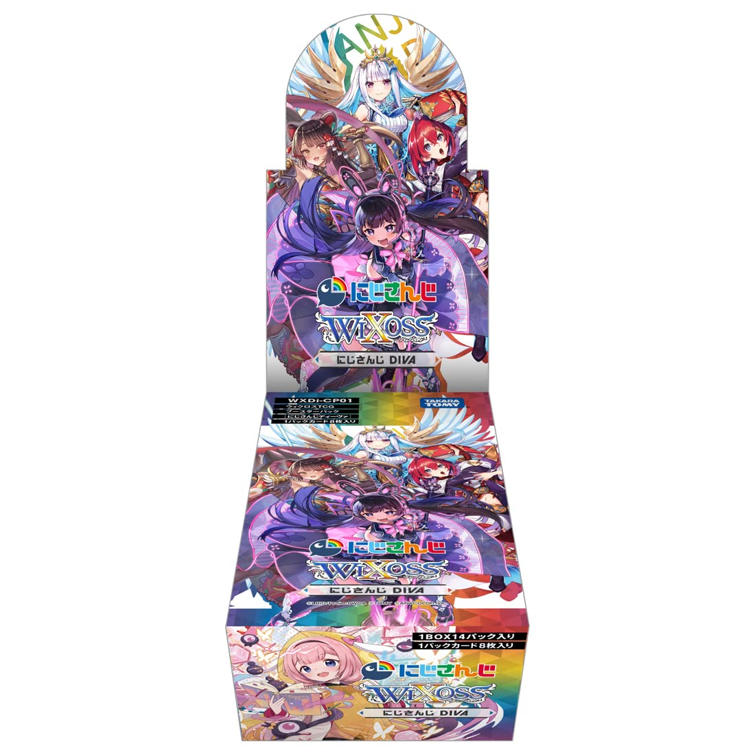 nijisanji wixoss booster box WX24-P1 TCG Pack Recollect SELECTOR : Toys & Games Also includes a rerecorded card that is perfect for starting your Wycross WiXoss Nijisanji Diva - Booster