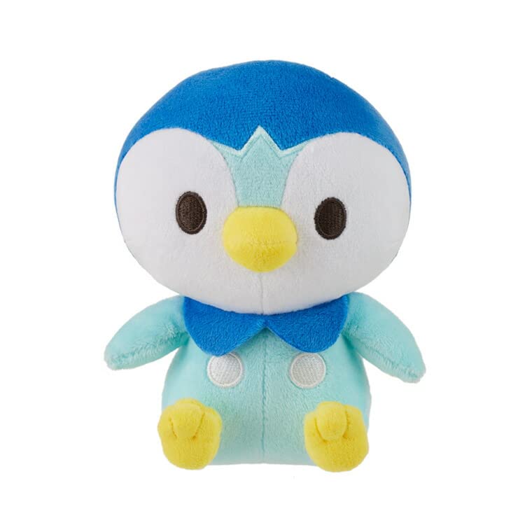 Sekiguchi Pokemon Monpoke Washable Polyester Plush Doll Piplup