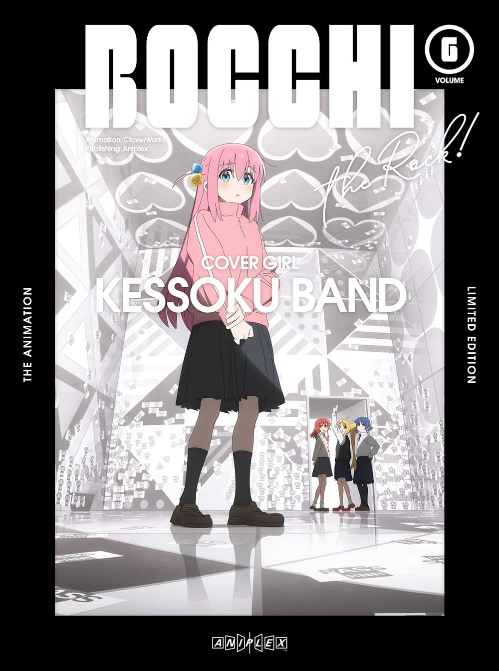 BOCCHI THE ROCK Vol.6 First Edition Blu-ray+Soundtrack CD+Booklet