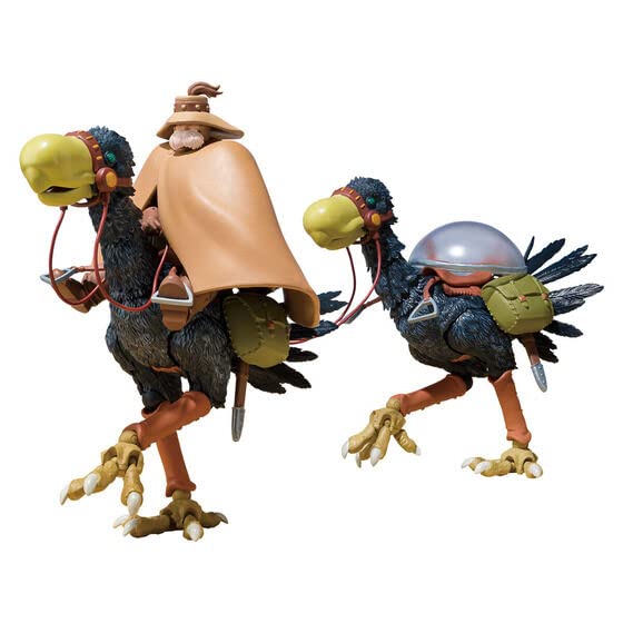 Nausicaa of the Valley of the Wind Horseclaws & Yupa figure 95mm