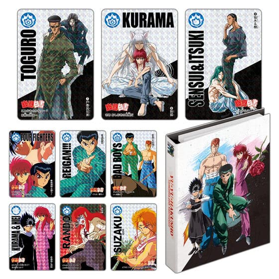 BANDAI Yuyu Hakusho 30th Anniversary Carddas Card Binder Yusuke