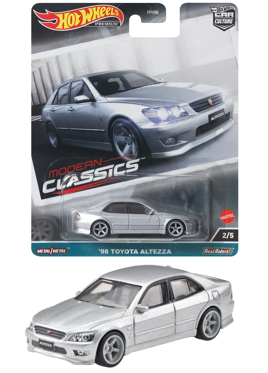 Hot Wheels HKC66 Car Culture Modern Classics '98 TOYOTA ALTEZZA