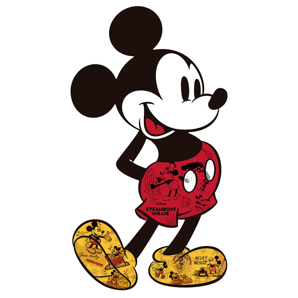 Yanoman 258-Piece Mickey Mouse Silhouette Jigsaw Puzzle 26.6x48