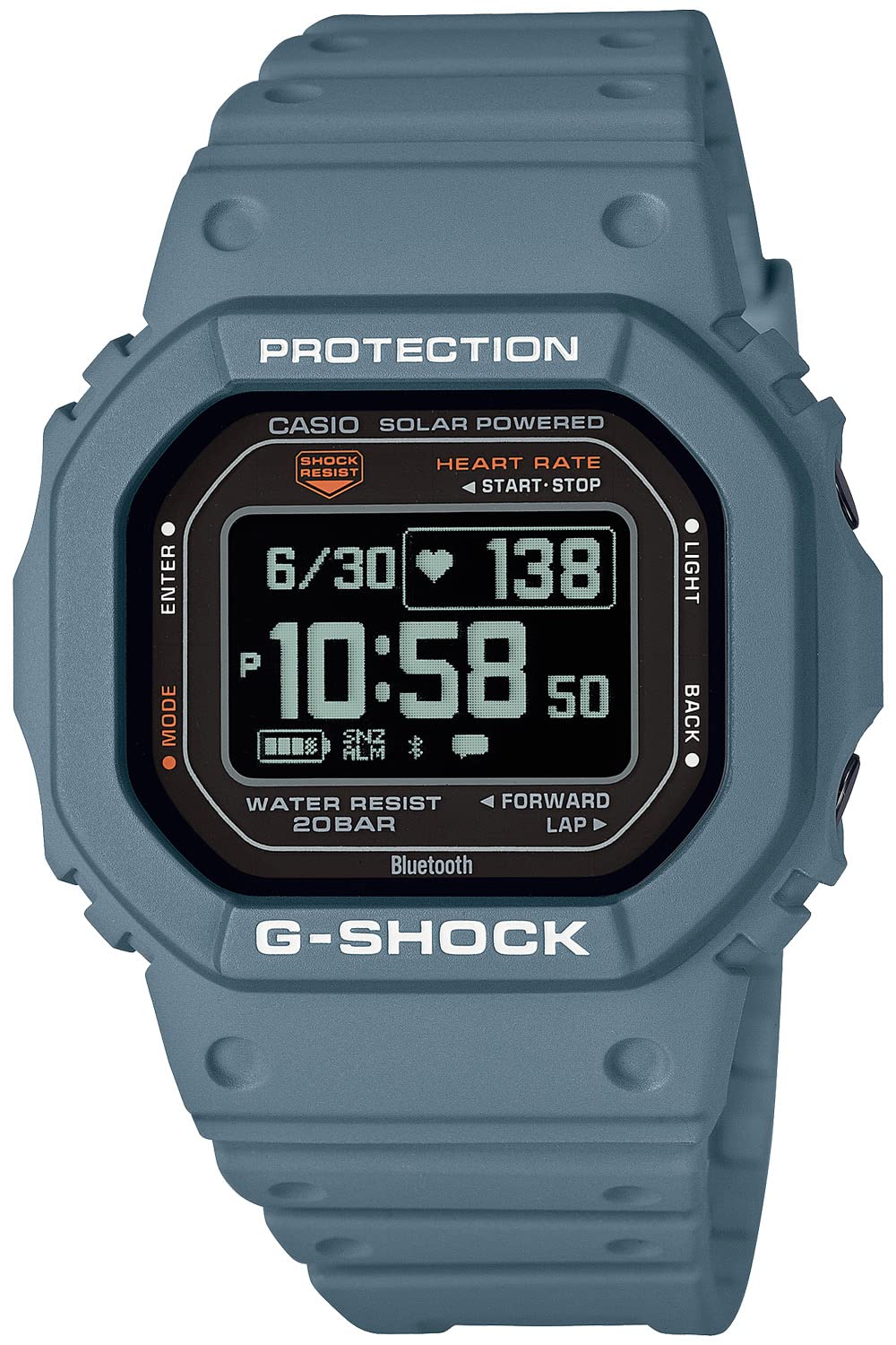 Casio G-SHOCK DW-H5600-2JR G-SQUAD Sport Bluetooth Digital