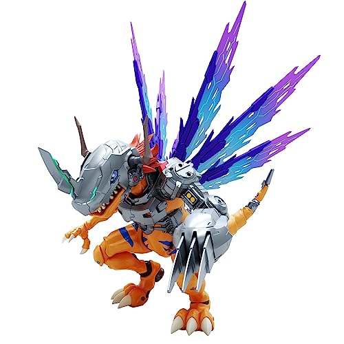 BANDAI LGREYMON (VACCINE) プラモデル Figure Rise Standard Amplified Digimon Metal Greymon Vaccine Model