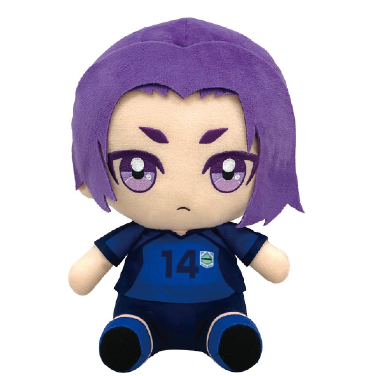 Bandai Namco Nui Bluelock Reo Mikage Chibi Plush Doll Big H27cm