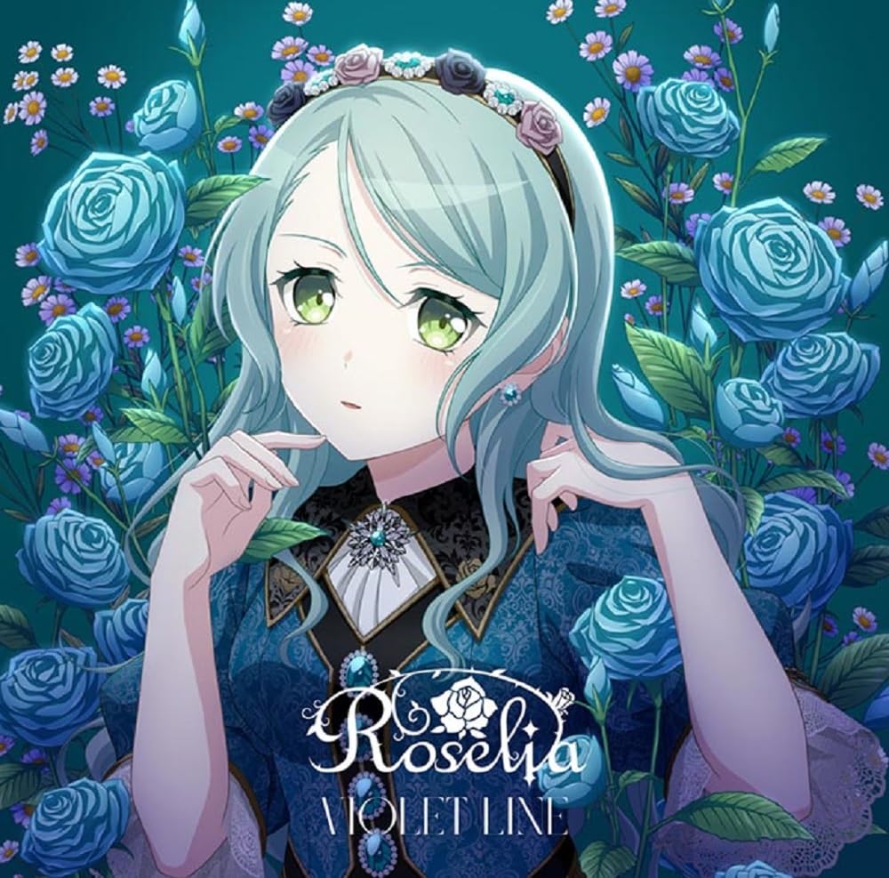 CD] VIOLET LINE Hikawa Sayo Ver. Nomal Edition Roselia BRMM-10732