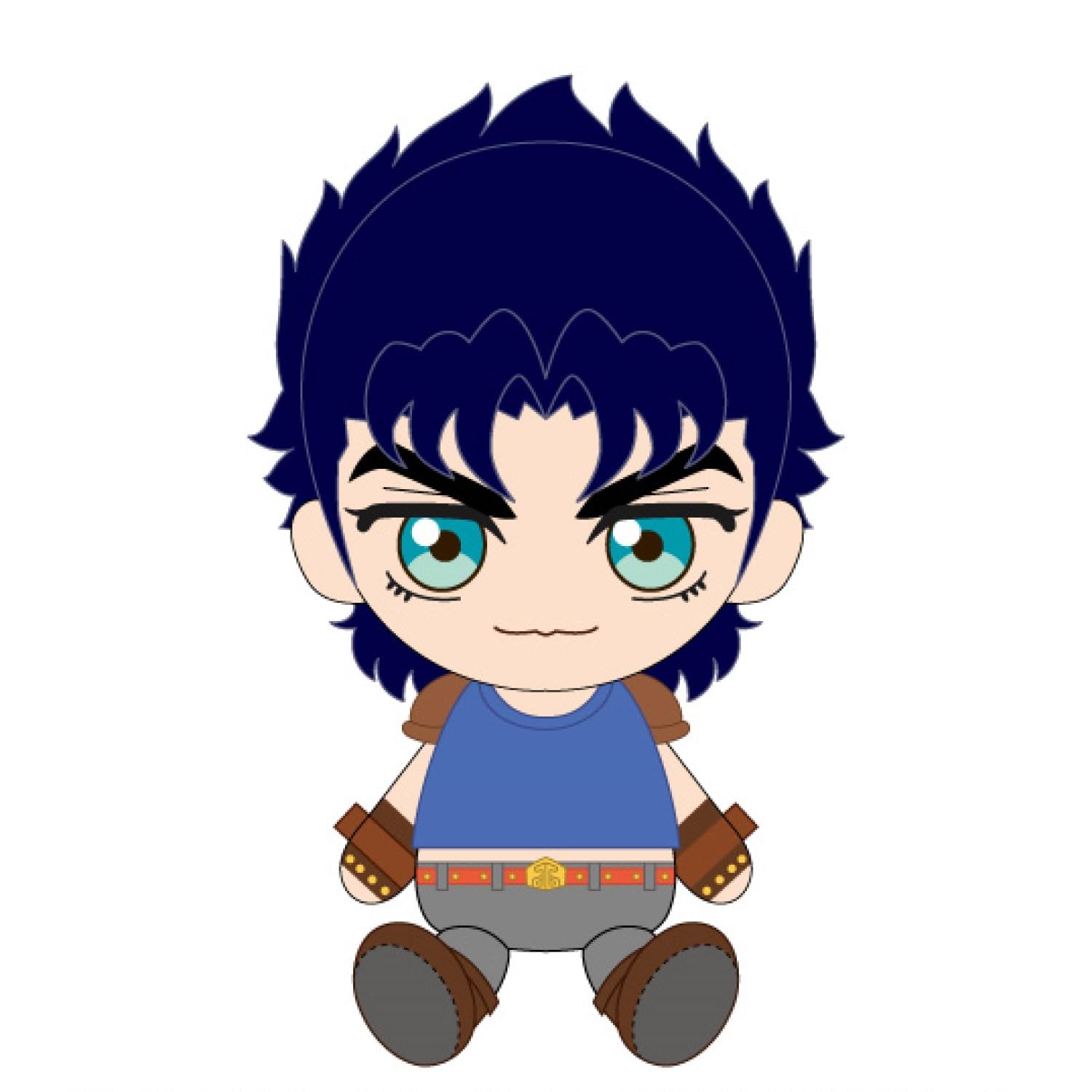 BANDAI JoJo's Bizarre Adventure Jonathan Joestar Chibi Plush Doll