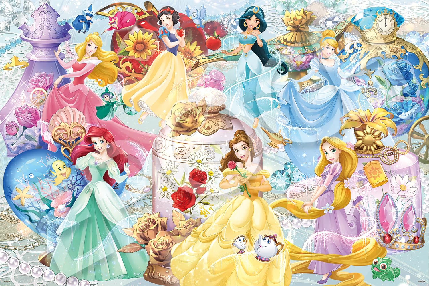 Disney Herbarium Disney Princess 1000 Piece Jigsaw Puzzle EPOCH