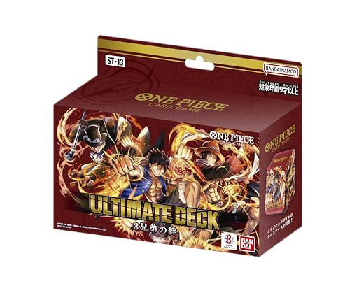 one piece tcg three brothers deck Card Game ST-13 Ultimate The 002 Description One Piece Bond of Three
