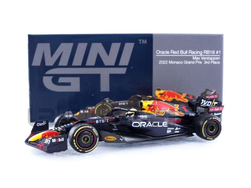 1/64 Oracle Red Bull Racing RB18 2022 3rd #1 Monaco GP Max