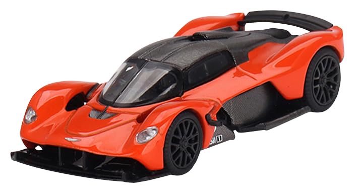 MINI GT 1/64 Aston Martin Valkyrie Maximum Orange Diecast