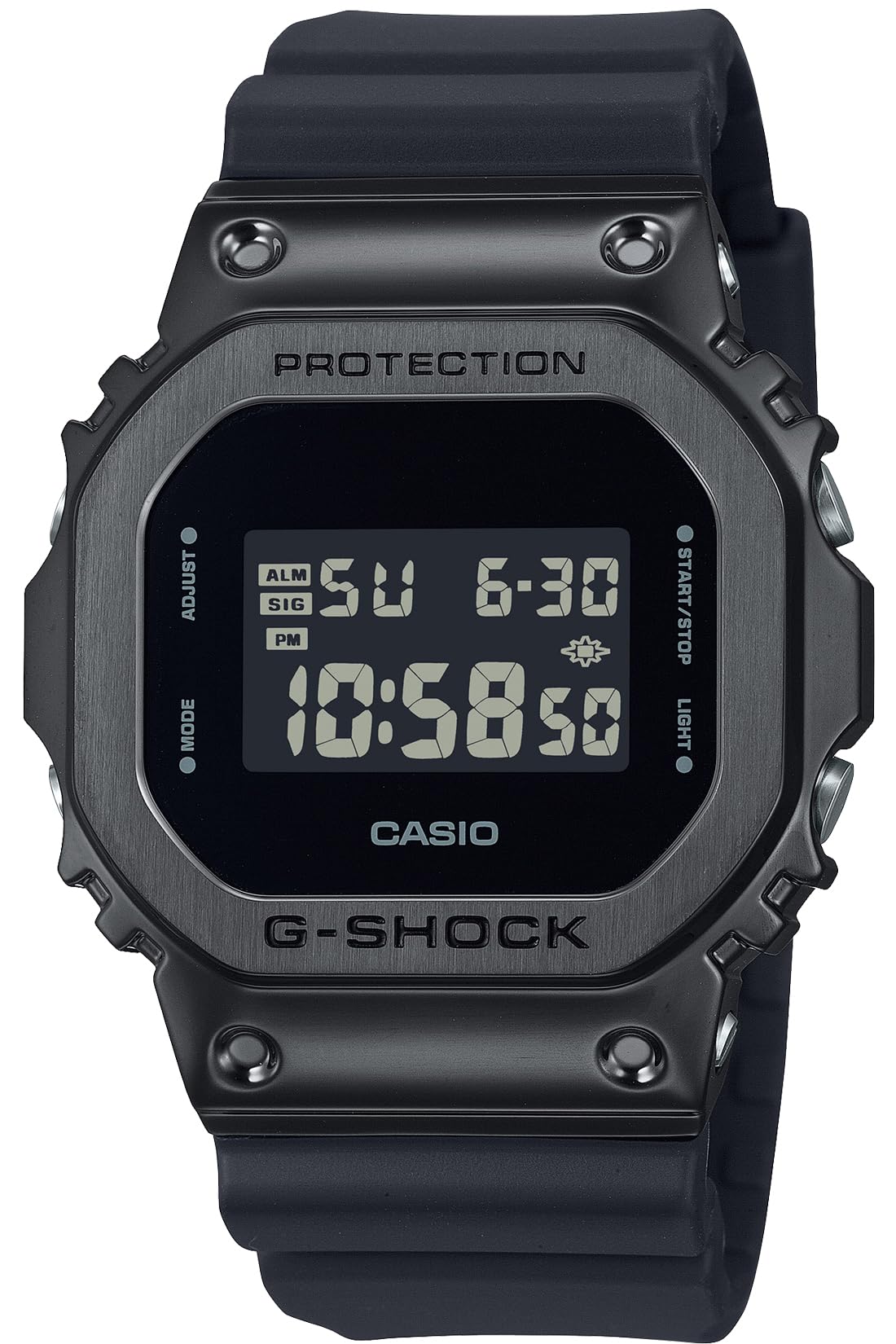 CASIO G-SHOCK GM-5600UB-1JF Men's Black Digital Wrist Watch Resin