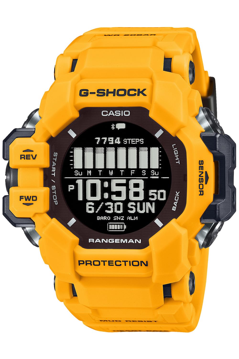Casio G-SHOCK GPR-H1000-9JR RANGEMAN Master of G Bluetooth GPS Men